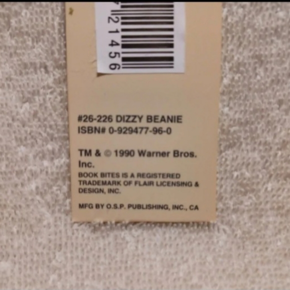 Vintage Looney tunes Dizzy Devil beanie book mark - Picture 5 of 5